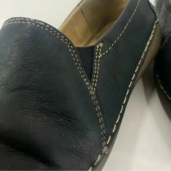 Naturalizer Women Karah Black Leather Slip On Loafer Shoes Size 6.5W - Picture 8 of 13